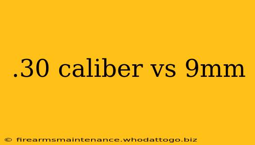 .30 caliber vs 9mm