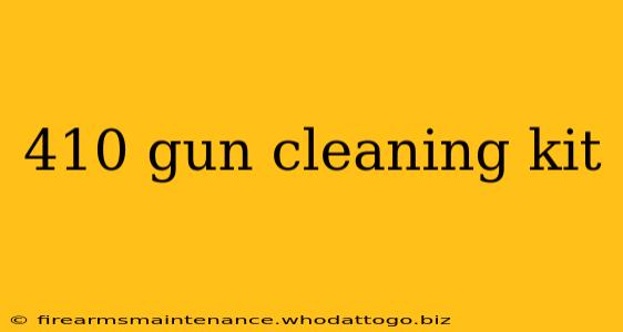 410 gun cleaning kit