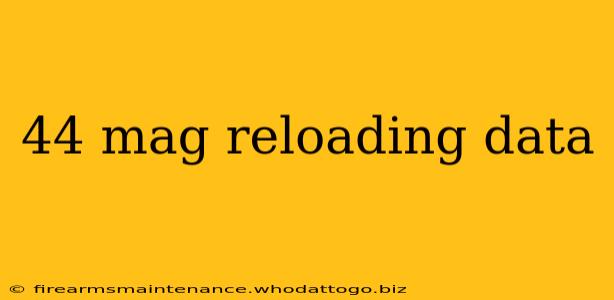 44 mag reloading data