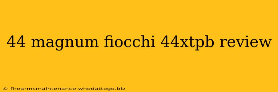 44 magnum fiocchi 44xtpb review