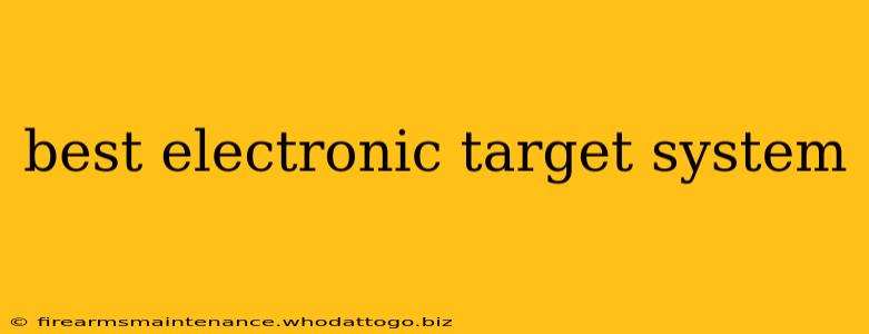 best electronic target system