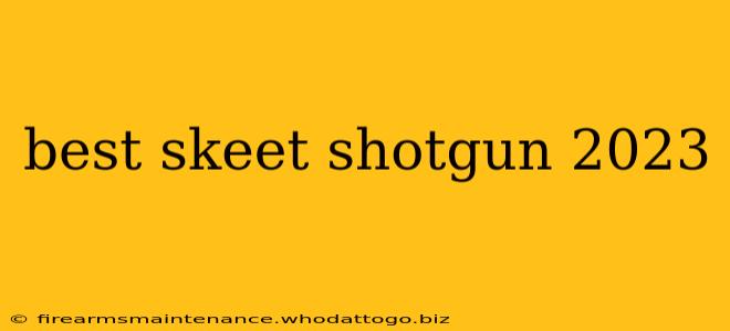 best skeet shotgun 2023