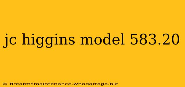 jc higgins model 583.20