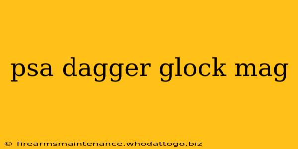 psa dagger glock mag