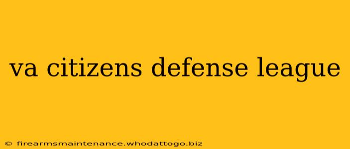 va citizens defense league